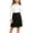 Black, variant on Girls Pleated School Uniform Skirt, Knee-Length, Elastic Waistband, Polyester, Machine Washable, Black,Size 3-4T