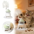thumbnail image 1 of Food Dispenser For Cats PP Interactive 13cm Slow Feeder Dispensing Cat 150g Use The Teaser Wand To Stimulate Natural Play For, 1 of 6