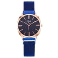 thumbnail image 3 of Resicozy Watches for Women Quartz Waterproof Wristwatch with Stainless Steel Mesh Casual Simple Fashion Womens Watches Gift Blue, 3 of 3