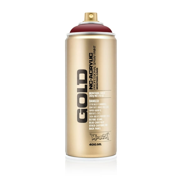 Montana Cans GOLD Spray Paint, 400ml, Royal Red