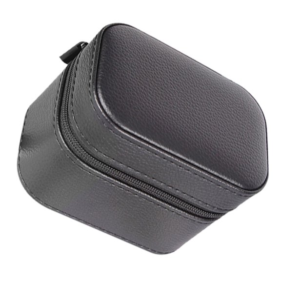 Watch Gift Case Watch Storage Box Gift Box Travel 10.2X7.4CM Black