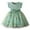 z250207-Green-1, variant on LUOGENLI Toddler Girls Dresses 5T Child Girls Tulle Dress Party Flowers Prints Bowknot Fly Sleeve Gown Dresses Girls Skirts Size 7-8 Workout Girls Skirts Size 7 2-3 Years
