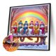 thumbnail image 5 of 5D DIY taladro redondo completo pintura de diamante Animal gato Kit decoración del hogar arte artesanal, 5 of 9