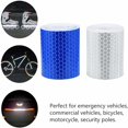 thumbnail image 4 of 2 Rolls Self Adhesive Reflective Tape Clothing Warning Tape Reflective Tape Self Adhesive High Visibility At Night Safety For Cars Trailers Bikes，, 4 of 5