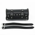 thumbnail image 1 of BUYISI Motorcycle Tool Bag Synthetic Leather Round Fork Bag For Black, 1 of 5