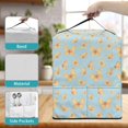 thumbnail image 5 of ZIATUBLES Butterfly Ice Cream Machine Cover Stain Resistant Kitchen Appliance Cover with Easy Lift Handle and Front Accessory Pockets, Machine Washable, 15.35" x 9.84" x 18.11", 5 of 6