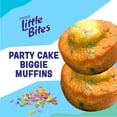 thumbnail image 3 of Little Bites Bring On The Party Cake Biggie Muffins, 4 twin packs, Cake and Sprinkles Muffins, 9.5 oz Tray, 3 of 7