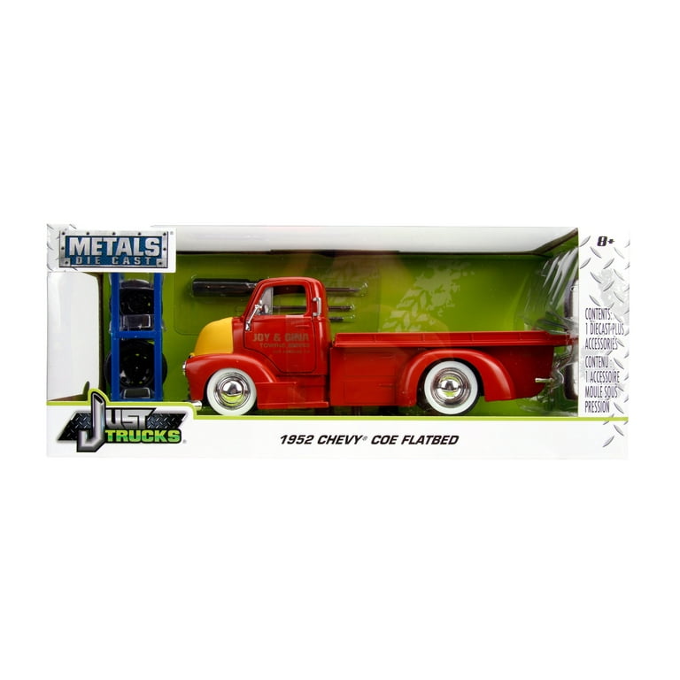 Jadaジェイダ/'52 Chevyシボレー COE 1/24 新品絶版 Jada Toys 1:24 Scale 1952 Chevy Coe Flatbed Truck - Walmart.com