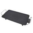 thumbnail image 1 of Plancha Eléctrica, Parrilla Multifuncional Sin Humo, Superficie Antiadherente, Cocina Limpia y Saludable, Compactay Eficiente, 40 x 24 cm, Para Cocina Casera, 1 of 7