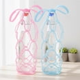 thumbnail image 7 of 2026 Silicone Wine Carrier Bag, Multi-Use Silicone Storage Bag & Organizer, Handheld Bottle Mesh Coaster & Drink Holder for Wine, Water Bottles, Fruits, Hot Dishes, Stable Placement, 7 of 7