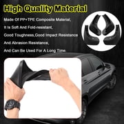 For Nissan Qashgai J10 2007-2013 No Drilling Mud Flaps, 4pc Custom Splash Guards Car Accessories For Tire Protector, Easy To Install-black