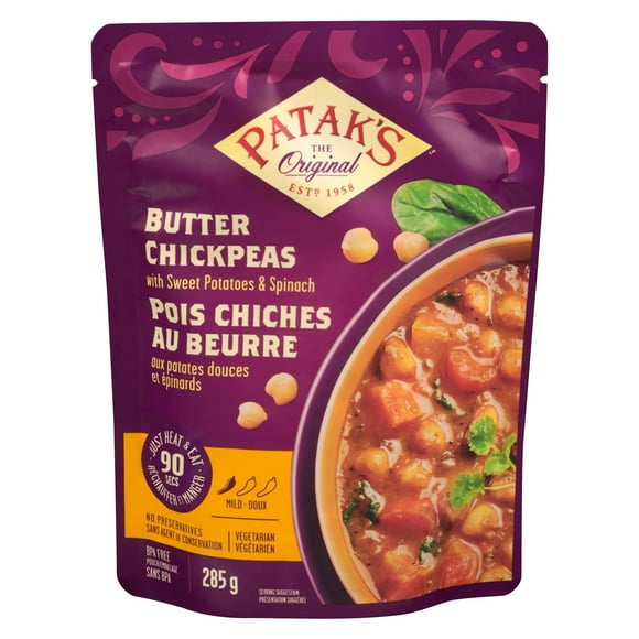 Pataks Pois Chiches au Beurre 285g