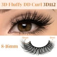 thumbnail image 6 of False Eyelashes Natural Look 10mm Short Very Small False Lashes Wispy with 0.10mm Thin Band Every Day Naturales Fake Eye Lash Strips 10 Pairs Pack(FR105), 6 of 13