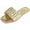 Gold, variant on Berness Women’s Slide Sandals – Quilted Padded Strap Flat Sandals, Comfortable Slip-On Open Toe Casual Summer Slides SAANVI Royal Cobalt Blue 7