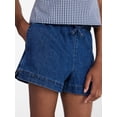 thumbnail image 4 of Weekend Academy Girls Pull-On Jean Shorts, Sizes 4-18, 4 of 5