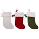 thumbnail image 3 of Kearding Calcetín de Navidad colgante árbol de Navidad ventana regalos almacenamiento calcetín comedor oficina granja colgante decoración para fiesta Kits de decoración para fiestas Rojo Kearding HA069118-02, 3 of 6