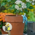 thumbnail image 5 of Garden Turtle Resin Sculpture - Flower Pot Hanging Decoration for Indoor/Outdoor Use, Weather-Resistant, Easy to Install, Perfect Gift for Nature Lovers, Versatile Garden and Patio Decor(Blue), 5 of 5