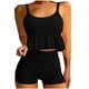 thumbnail image 2 of Traje de baño Tankini vintage estampado para mujer Traje de baño conservador Falda de playa estampada para mujer Traje de baño de dos piezas para mujer Trajes de baño tankini para mujer Traje de baño, 2 of 8