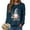 Navy, variant on larppty Cute Gnomes Print Sweatshirt for Women Fall Christmas Graphic Party Crewneck Tops （Light Gray, XXL）