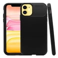 thumbnail image 1 of Atti Rugged Carbon iphone 11 Negro 1pz Mas Mica 9D Atti Funda de Silicon Uso Rudo, 1 of 8