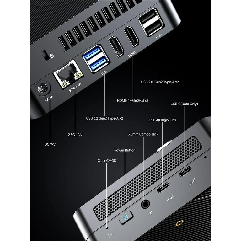 MINISFORUM Venus Series UM773 Lite Mini PC AMD Ryzen 7 7735HS