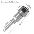 thumbnail image 1 of Router Collet Extension Rod Router Bit Adapter Extender For 1/4\" 8mm 12mm Shank, 1 of 5