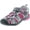 Grey/Pink, variant on Boys 7332 Closed Toe and Back Outdoor Adventure Sport Sandals