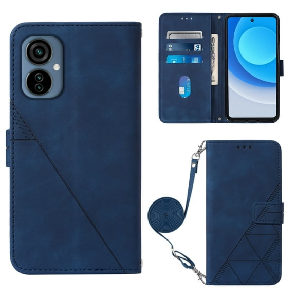 For Tecno Camon 19 Neo Crossbody 3D Embossed Flip Leather Phone Case
