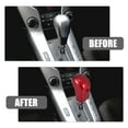 thumbnail image 3 of Motoforti Gear Shift Cover for Honda Civic 10th Gen 2016-2021 ABS Carbon Fiber Pattern Red Auto Interior accessories, 3 of 7