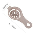 thumbnail image 1 of Dalazy Plastic Wheat Stalk Egg Yolk Protein Separation Tool Separator Protein Separation Tool White Yolk Sifting Filter Divider, 1 of 9