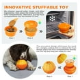 thumbnail image 4 of Frozen treat dispensing dog toys large dogs,Interactive Slow Feeder Enrichment Puzzle, Fillable & Easy Clean Holds Kibble & Treats, Long Lasting Busy Chew, 4 of 6