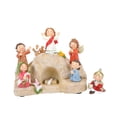thumbnail image 3 of Rongfmy Easter Resurrection Scene Set Christ Statue Spring Christian Crafts Easter Scene B, 3 of 9