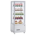 thumbnail image 1 of Commercial Display Refrigerator 3.5 Cu.Ft/98L Countertop  Refrigerated Cake Display Case, Automatic Defrosting,  Adjustable Shelves, Fridge with Digital Controller, LED Display, for Cafe, Bakery and R, 1 of 7