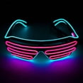 thumbnail image 4 of Gafas LED para fiestas, persianas, bares, karaokes, escenarios, regalos, juguetes, suministros de ambiente, 4 of 5