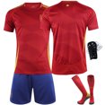 thumbnail image 3 of 24 Camiseta de la Copa de Europa de España No. 19 Yamal 26 Pedri 7 Morata No. 9 Traje de camiseta de fútbol Garvey, 3 of 5