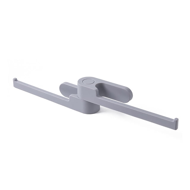 Naiovety Perchero plegable impermeable para ropa, organizador de secado sin perforaciones, azul Almacenamiento y organización del hogar Gris Naiovety HA061379-04