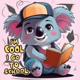 thumbnail image 3 of CafePress - I'm Cool I Go To School Kids T Shirt - Light Classic Kids Graphic, Short Sleeve T-Shirt, Sizes XS-XL, 3 of 4