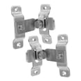 thumbnail image 4 of unbranded 2 Pcs Stainless Steel Buckle Lock Simple Gate Latch for Outdoor Use, 4 of 8