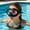 Black, variant on Swim Goggles with Nose Cover,No Hair Pull,UV Protection Wide View Plastic Swimming Goggles for 3-14 Kids Youth Adult
