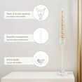 thumbnail image 4 of Threns 3 Pcs Clear Candlestick Holders Acrylic Candle Holder Set Decorative Tall Candlestick Holders for Table Centerpiece Wedding Home Decor, 4 of 10
