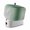 Grey Sage Green, variant on Sage Green Grey Ombre Toaster Cover 2 Slice, Modern Abstract Art Gradient Dustproof Bakeware Oven Protector with Top Hook, Waterproof Small Kitchen Appliance Toasters Dust Cover, 12"x7.5"x8"