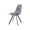 Gray, variant on Auto Beyond 4-Piece Dining Chair Set, Modern Kitchen & Dining Room Seating, Compact Dining Chairs with Soft Cushions and Sturdy Metal Legs (Gray)