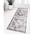 thumbnail image 3 of Unique Loom 3141300 3 Pi 3 Po x 19 Pi 8 Po Salle Garnier Sofia Runner Rug&44; Gris, 3 of 4