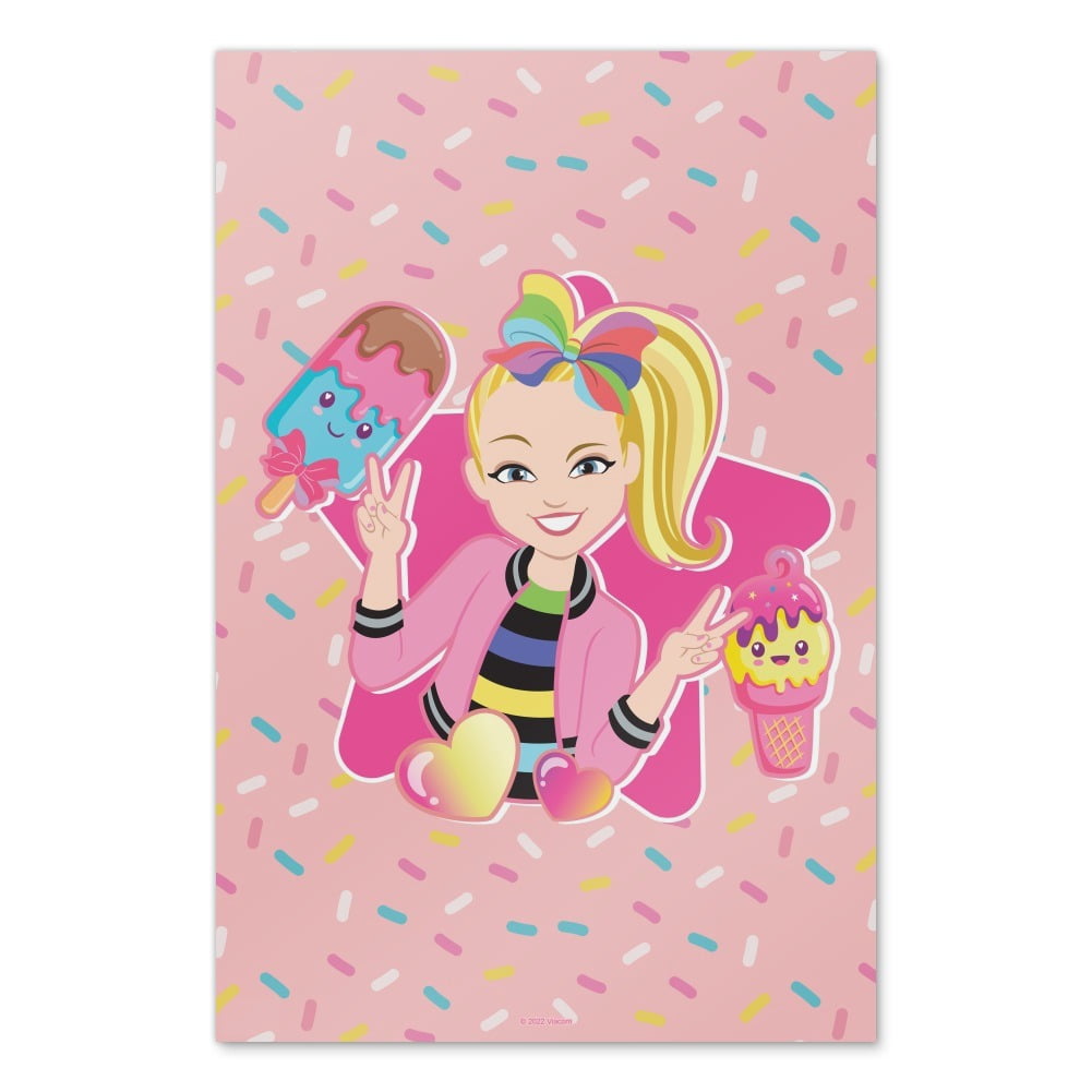 Jojo Siwa Sweet Treats Wall Art Picture Paper Poster Décor Home