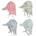thumbnail image 4 of Hats  Boys Girls Visor Sun Protection Breathable Flap Hat Beach Hat Cycling Kids Cap, 4 of 6