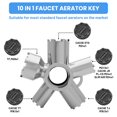 thumbnail image 2 of Aireador de grifos Apdhk Upgrade Metal 10 en 1 M16.5-M28, 2 of 7
