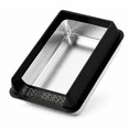 thumbnail image 6 of Stainless Steel Litter Box, Semi Enclosed High Side Cat Litter Box, Top Entry Litter Boxs for Senior Cats, Leak-Proof, Non-Sticky, Ideal for Indoor Cats Kitten, Black/L, 6 of 6
