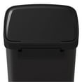 thumbnail image 3 of Metal Trash Can,Rectangular Trash Can With Soft-Close Foot Pedal & Lid,Stainless Steel 21 Gallon/80 Liter Large Garbage Can for Kitchen Home Office, 3 of 6