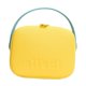 thumbnail image 2 of Estuche de tren de maquillaje, bolso organizador de maquillaje de viaje impermeable de PU para viajes a la playa amarillo, 2 of 9