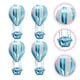 thumbnail image 4 of WORGEOUS Globo de película de aluminio con globo de aire caliente, 4 Uds., para boda, cumpleaños, Baby Shower, 4 of 8